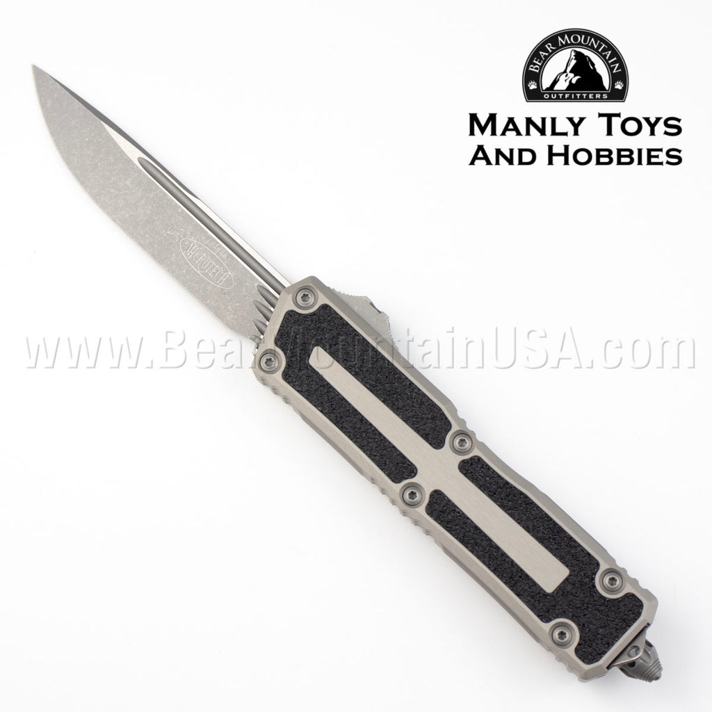 Microtech Scarab® II S/E Gen III Natural Clear Apocalyptic® Standard 1278-10APNC 3
