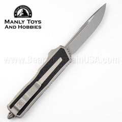 Microtech Scarab® II S/E Gen III Natural Clear Apocalyptic® Standard 1278-10APNC 6