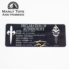 Marfione Custom Socom Elite - WARCOM DLC Carbon With Coper Trim LSCF Inlay and DLC Hardware S/N 005 3