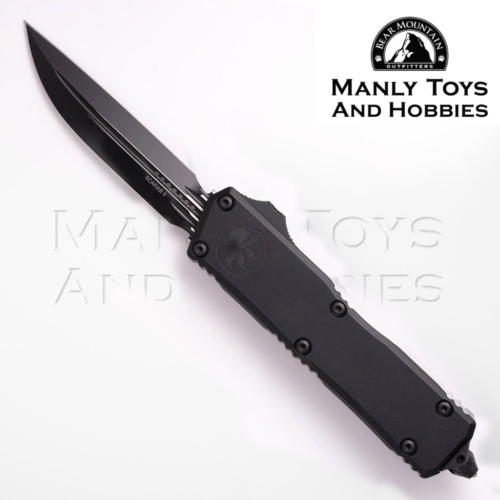 Microtech Executive Scarab II D/E Drop Point 1181-1T Available Authorized Dealer