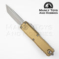 Microtech UTX-85 Gen III Spartan T/E Gold 12334-10 AP 904-377-3844