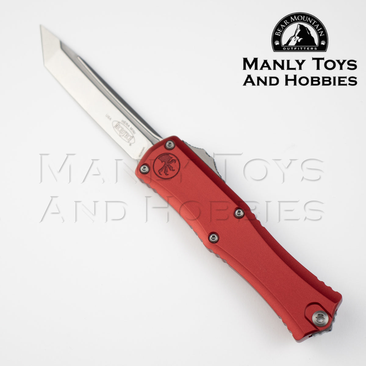 Microtech Mini Hera II Tanto T/E 1704M-10 RD Available 904-808-7000