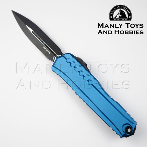 Microtech Cypher II D/E 1242-1 BL Available 904-377-3844 Authorized Dealer