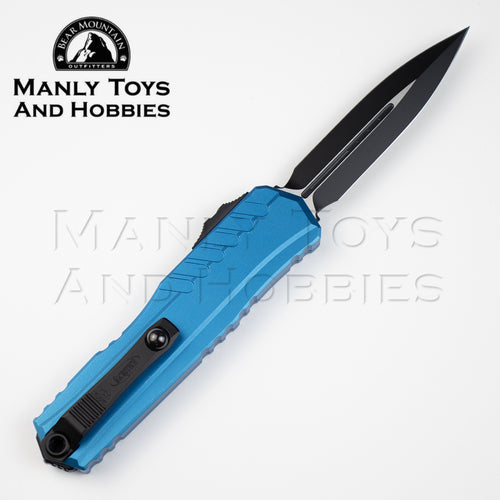 Microtech Cypher II D/E 1242-1 BL Authorized Dealer. Available 904-377-3844 