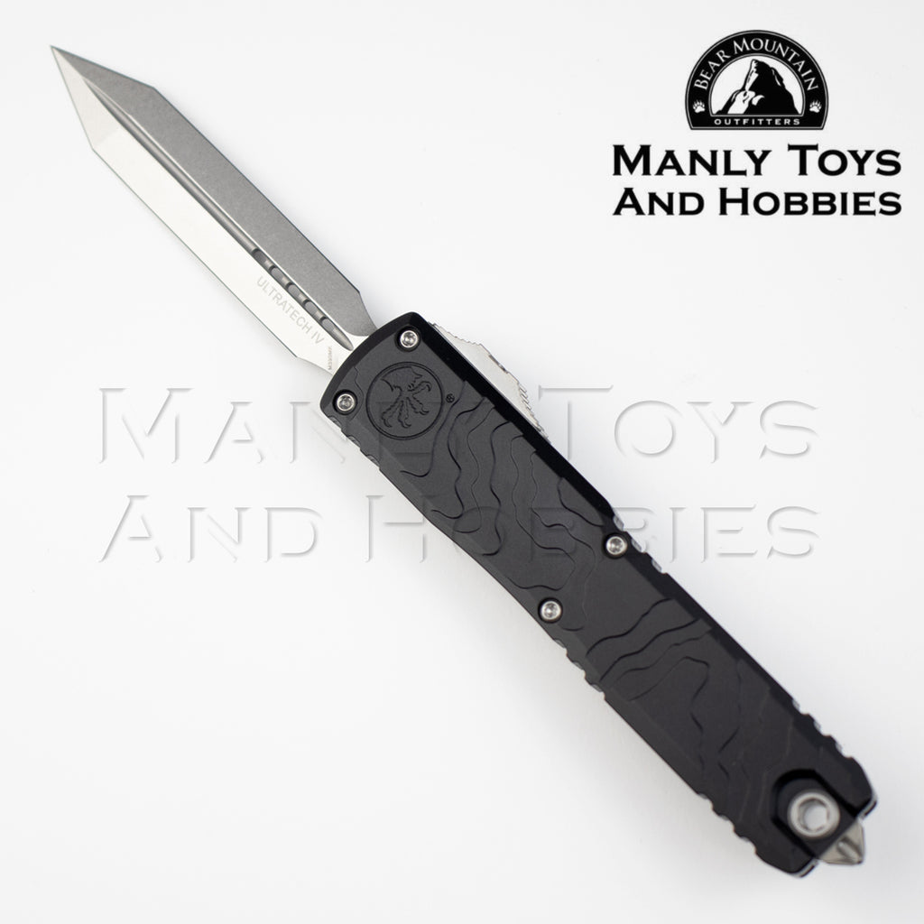 Microtech Ultratech Gen IV Spartan Blade Deep Etch TOPO 12234TP-10 Available 904-808-7000