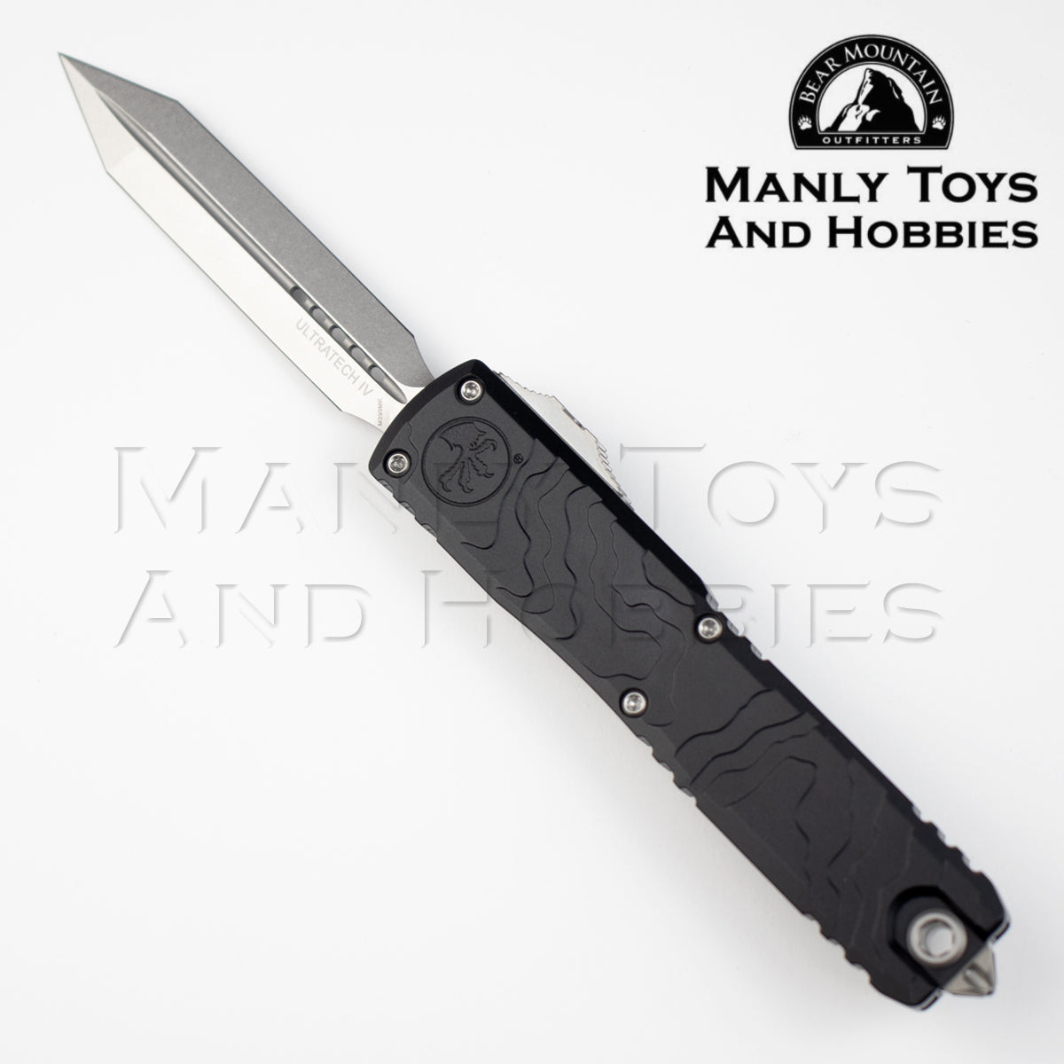 Microtech Ultratech Gen IV Spartan Blade Deep Etch TOPO 12234TP-10 Available 904-808-7000
