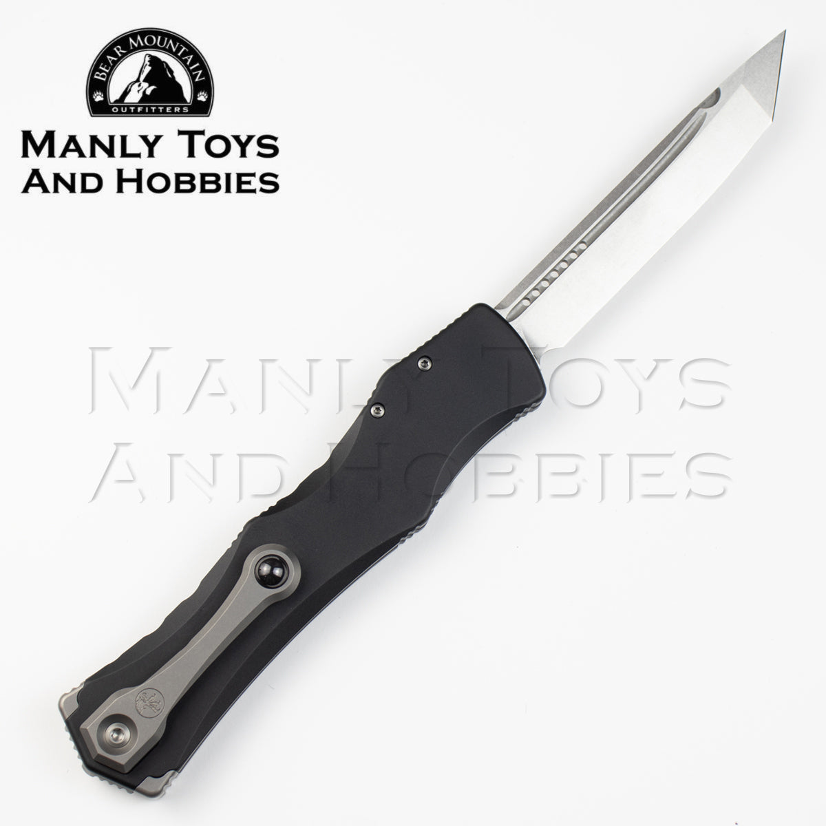 Microtech Marfione Select Halo IV 1151-10MS1 OTF auto, handle detail