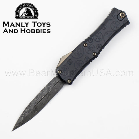 Microtech HERA MINI S/E Signature Series VEGAS FORGE DAMASCUS - CLAW BURST