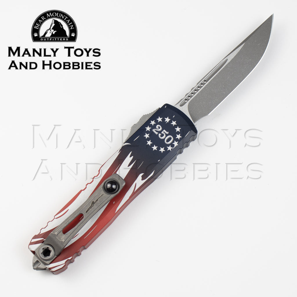 Microtech UTX-85 Gen IV S/E 250th Anniversary 4th of July Apocalyptic Standard 12314-10 APS-4J250 2