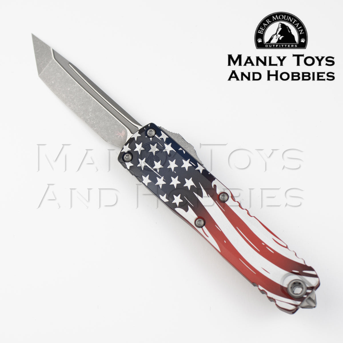 Microtech UTX-85 Gen IV T/E 250th Anniversary 4th of July Apocalyptic Standard 12334-10APS-4J250
