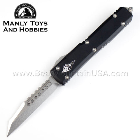 Microtech Ultratech Signature Series Hellhound WARHOUND OTF Automatic Knife 119W-10S